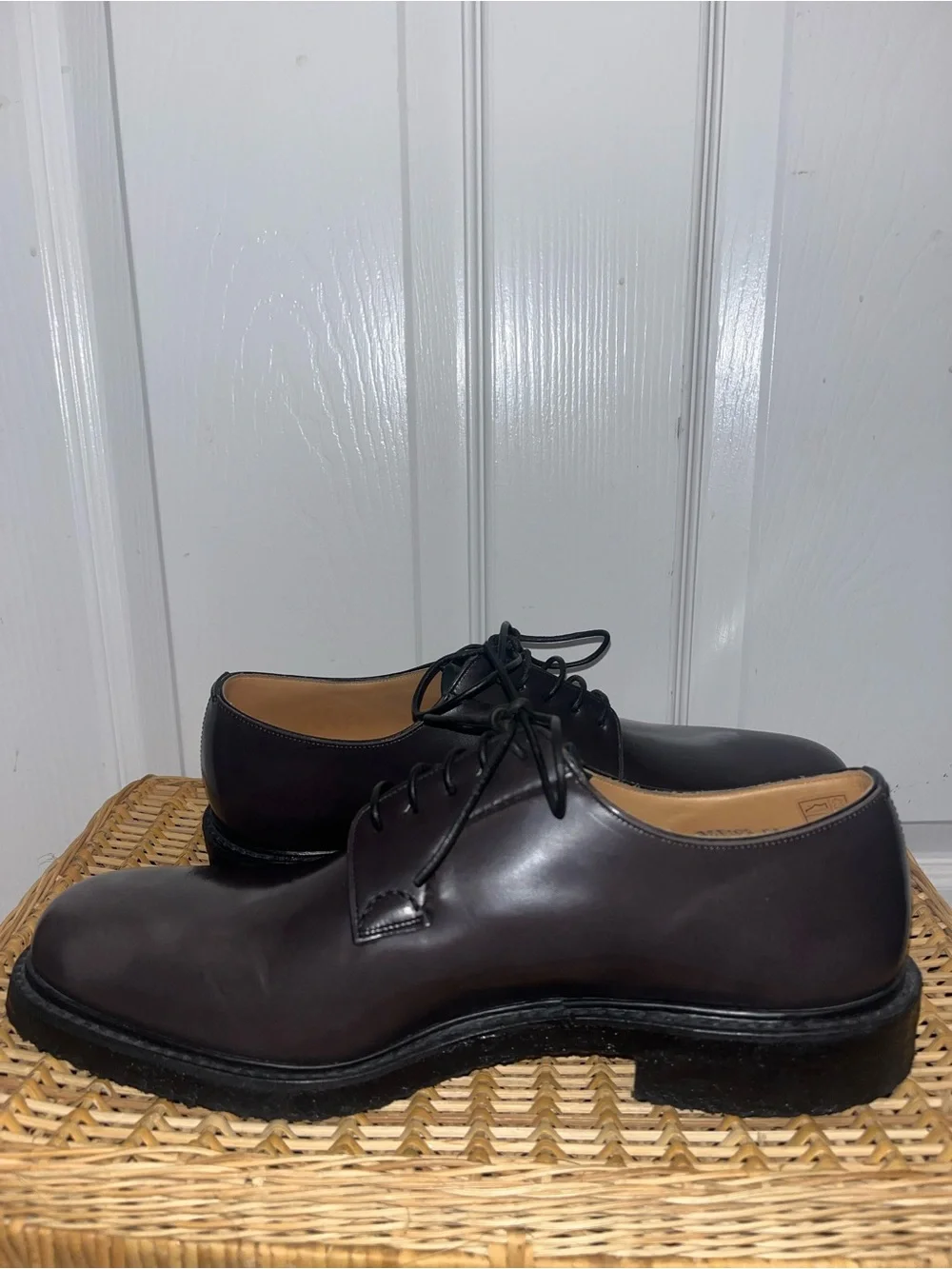 CHURCH’S Shannon derby with rubber crepe sole Custom Grade England